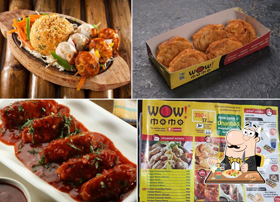 Food at Wow! Momo