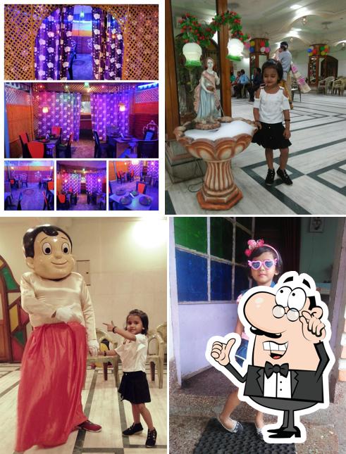 The interior of A-one Biriyani and Restaurant