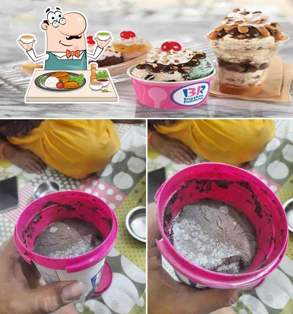 Food at Baskin Robbins - Ice Cream Desserts