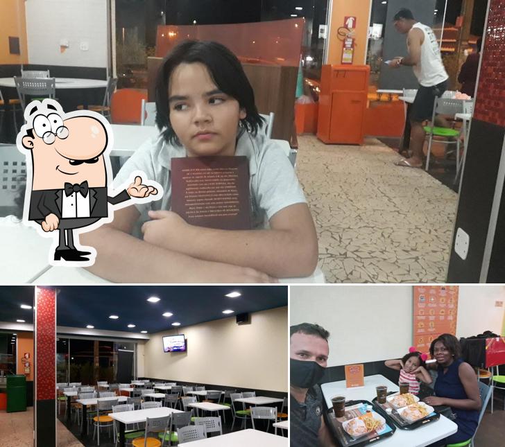 O interior do Giraffas