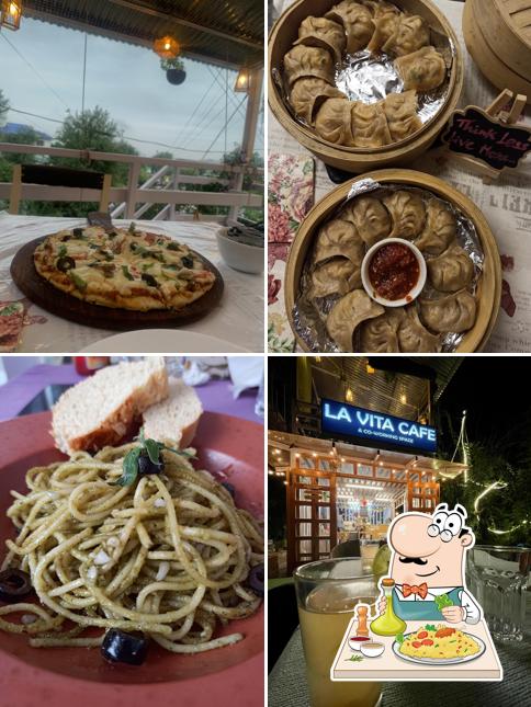 Food at La Vita Cafe