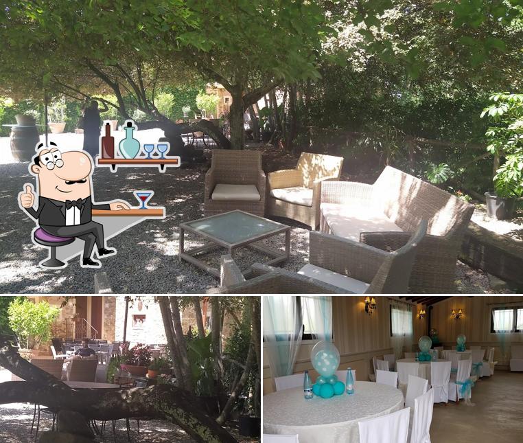Gli interni di Locanda Casariccio