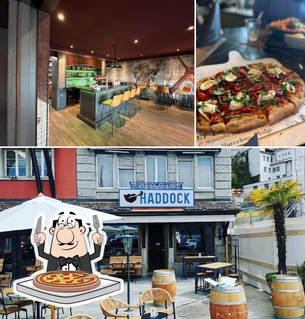 Prova una pizza a Haddock Hafenbeiz Brunnen