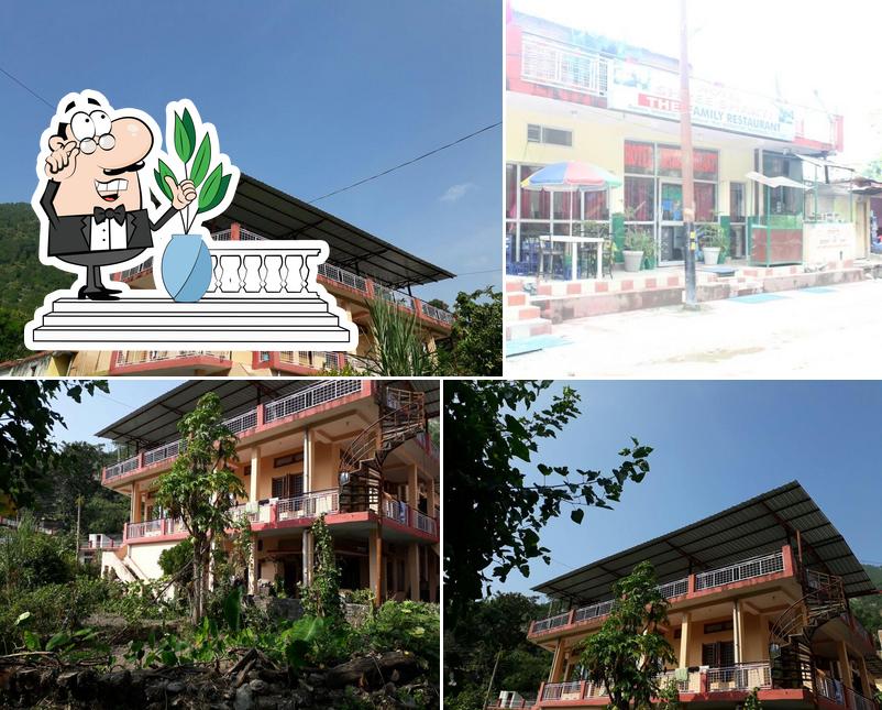 The exterior of Hotel Shree Shakti & The Family Restaurant - Best Budget Hotel in Uttarkashi