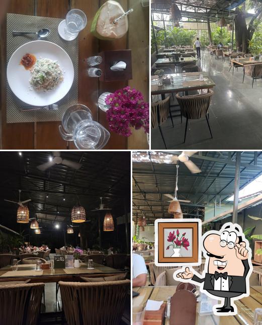 The interior of Mangrove Multi cuisine restaurant