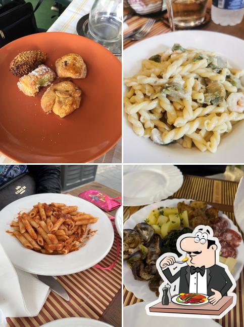 Cibo al Trattoria Paradisiculo di Lilla Visalli