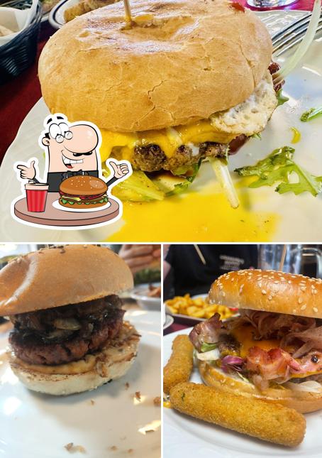 Prenditi un hamburger a Rittnerhof pizzeria& grill