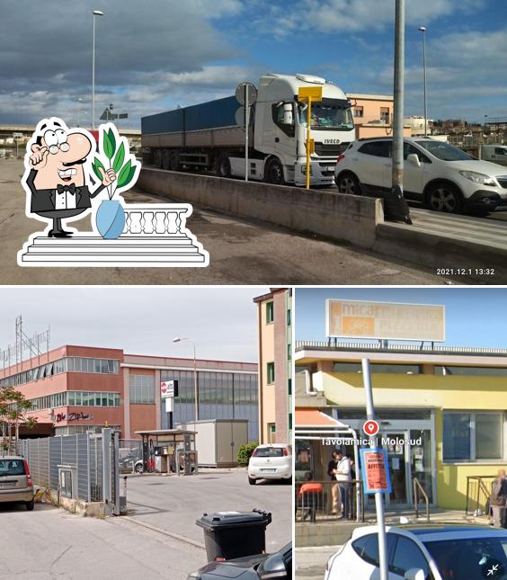 Gli esterni di Tavolamica Molosud