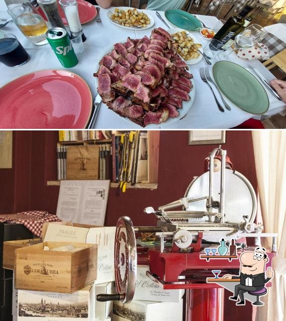 Gli interni di Trattoria Bella Italia