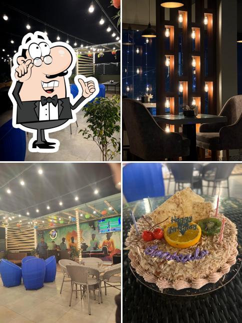 The interior of The Four Multi Cuisine Restaurant