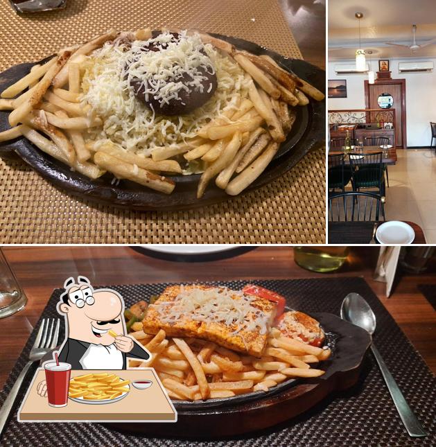 French fries at The Sizzler Place