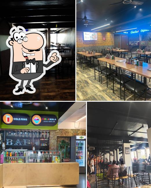 The interior of Ashirwad Hotel & Resto Cafe