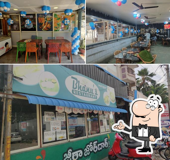 The restaurant's interior and exterior