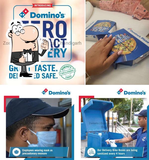 Here's a photo of Domino's Pizza