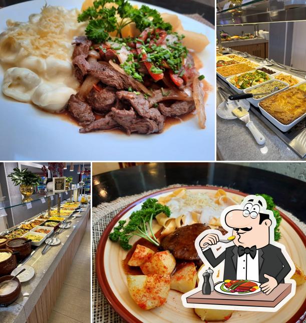 Platos en Garbanzo Restaurante Café