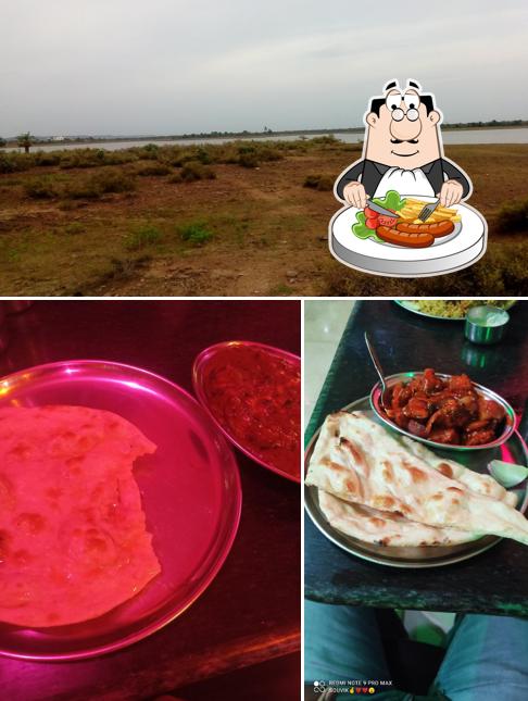 This is the picture displaying food and exterior at PETUK RESTAURANT