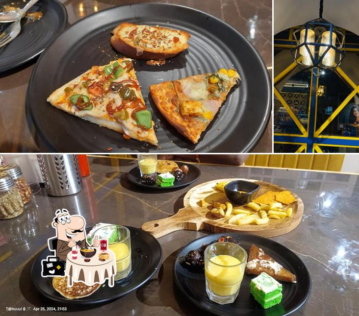 Food at Papa Louie's Pizza Kalol