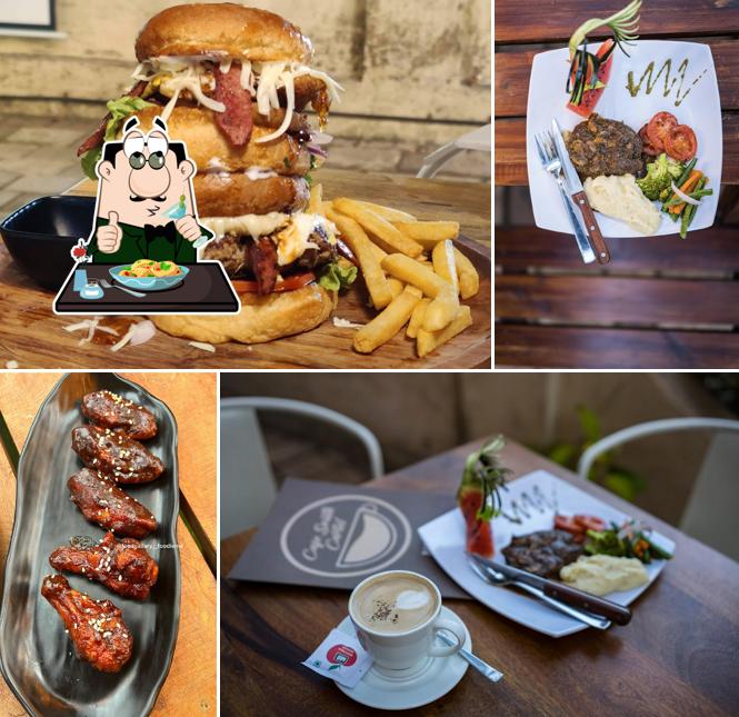 Pulled pork sandwich at Cafe South Cartel Goa