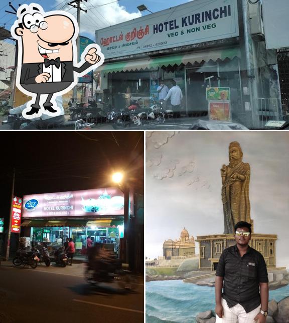 The exterior of Hotel Kurinchi Chettikulam Jn