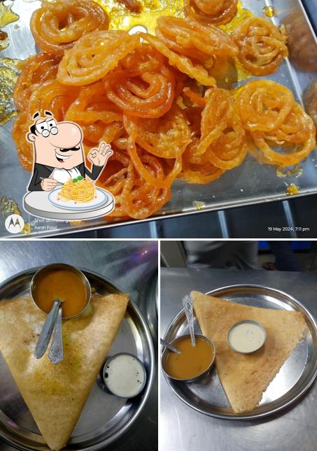 Spaghetti carbonara at Madras Food Corner