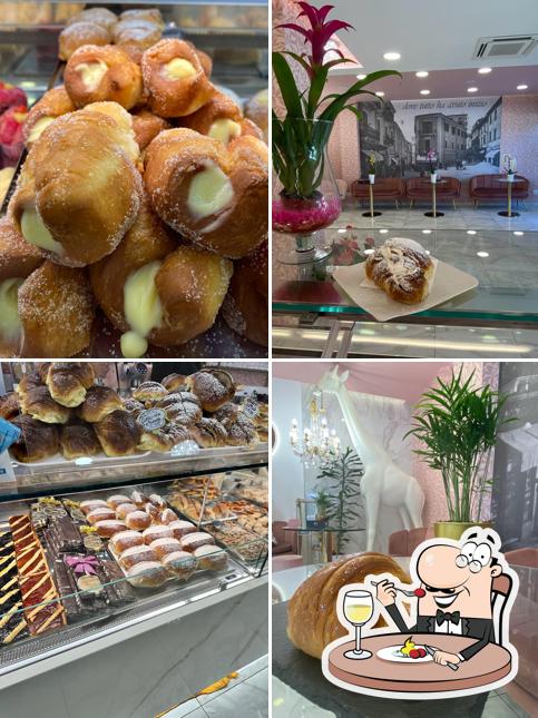 Platti al Pasticceria Crespi