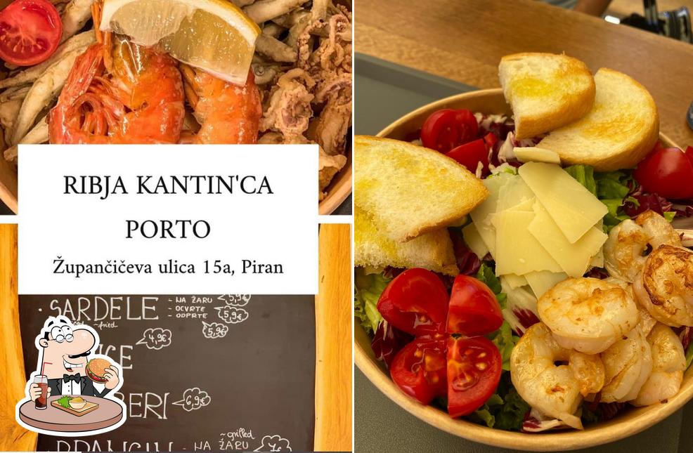 Prenditi un hamburger a Ribja kantin'ca PORTO Piran