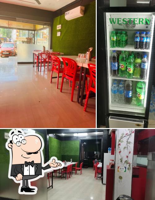 The interior of Royish Biriyani