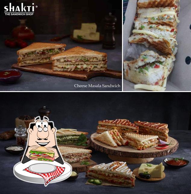 Grab a sandwich at Shakti the sandwich shop South Bopal