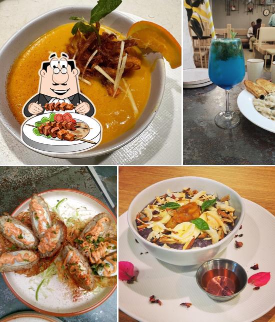 Meals at cafe the eggspresso