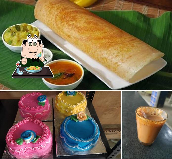 The restaurant's food and beverage