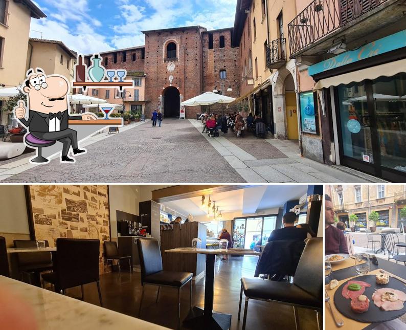 Gli interni di L'Oca Ciuca