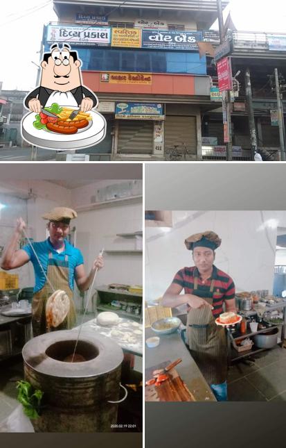 The photo of food and exterior at Akshar Restaurant Best Gujarati Food Restaurant In Amreli Punjabi Food Restaurant In Amreli