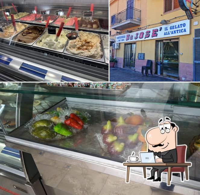 Gli interni di Da José di D'Amico Cristofaro Pietro....pasticceria dal 1960