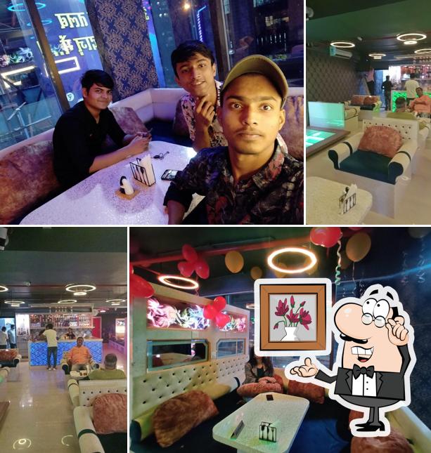 The interior of Cafe Flyby