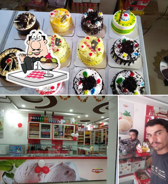 SHIVAM ice Cream Parlour. Top N Town offers a range of sweet dishes