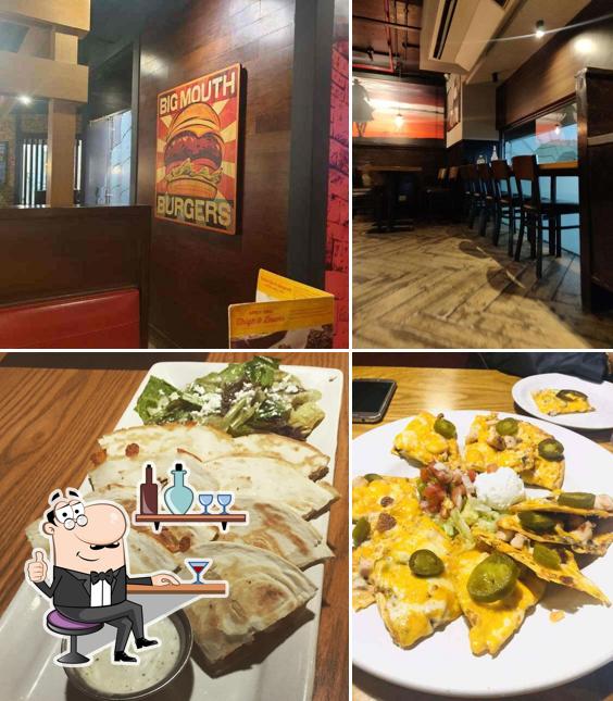 The interior of Chili's