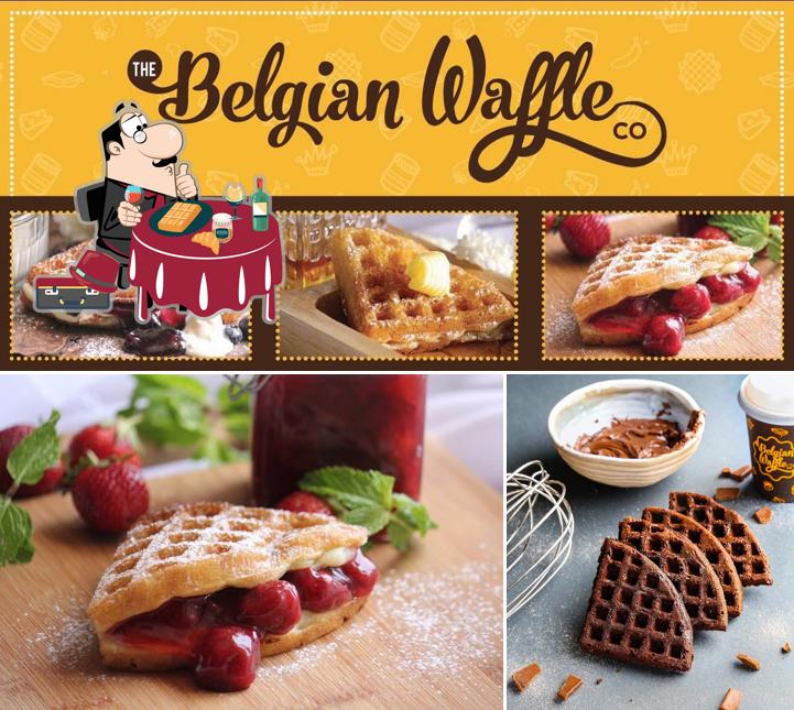Waffles at The Belgian Waffle Co