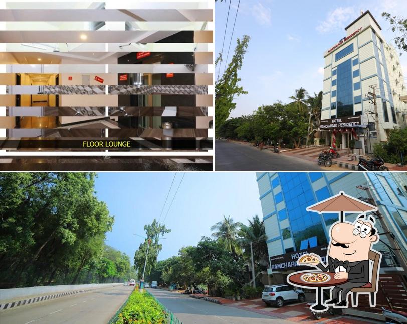 Enjoy the view at the outside area of HOTEL RAMCHARAN RESIDENCY, TIRUPATI