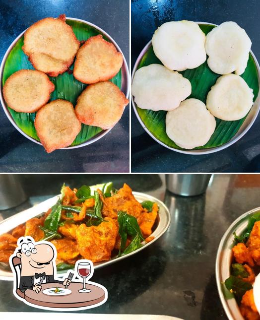 Food at Saravana Bhavan