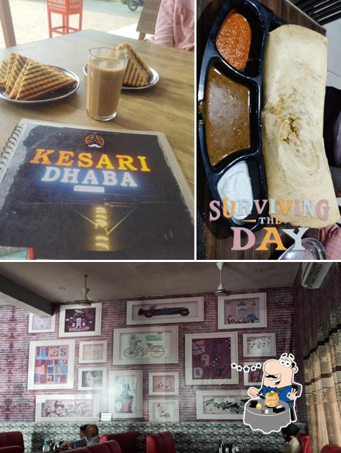 Kesari Dhaba is distinguished by food and interior