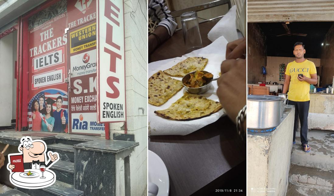 Food at Multani Dhaba