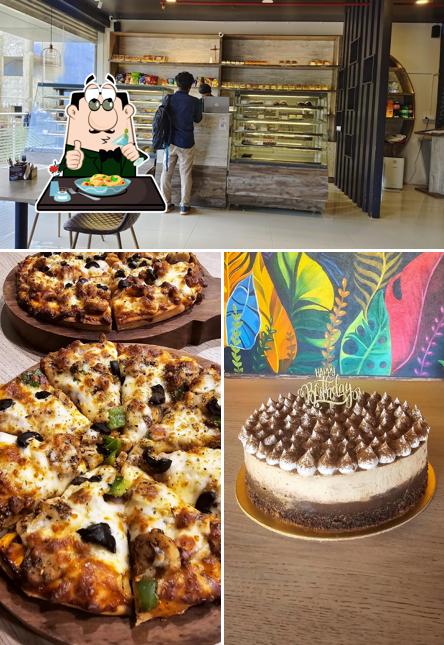 Take a look at the picture displaying food and interior at Paloma Bakers