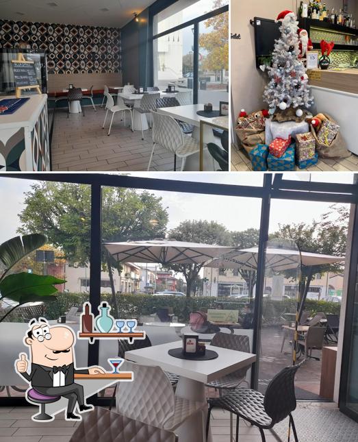 Gli interni di Al Quindese