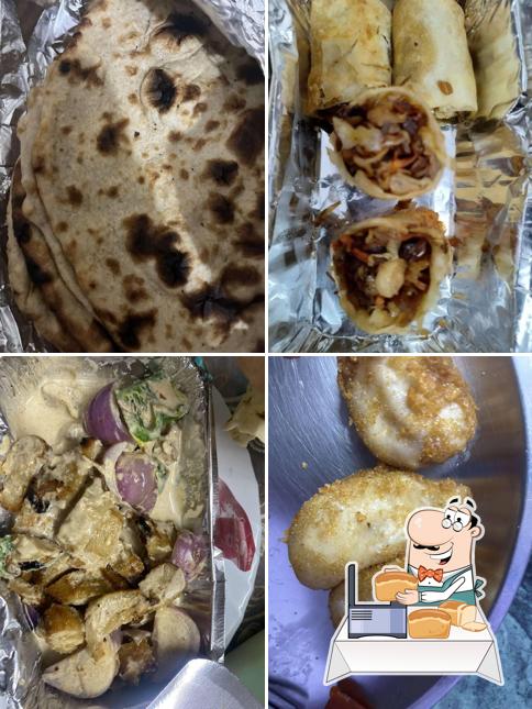 Garlic bread at Anokha Chinese Hut