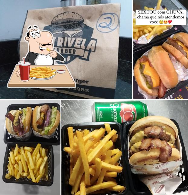 Batata frita em DeTrivela Burger