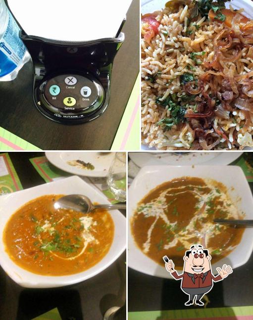 Food at Four Cups(veg restaurant)