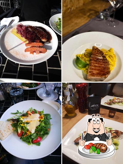 Bistecca al Lumiere bistro / cafe bar