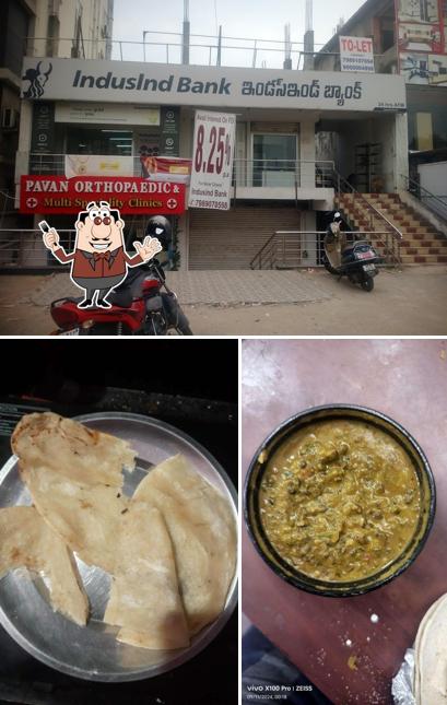 This is the picture depicting food and exterior at New Dhaba City Punjab