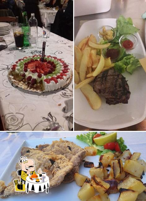 Cibo al Pizzeria Ristorante Madison con posti a sedere