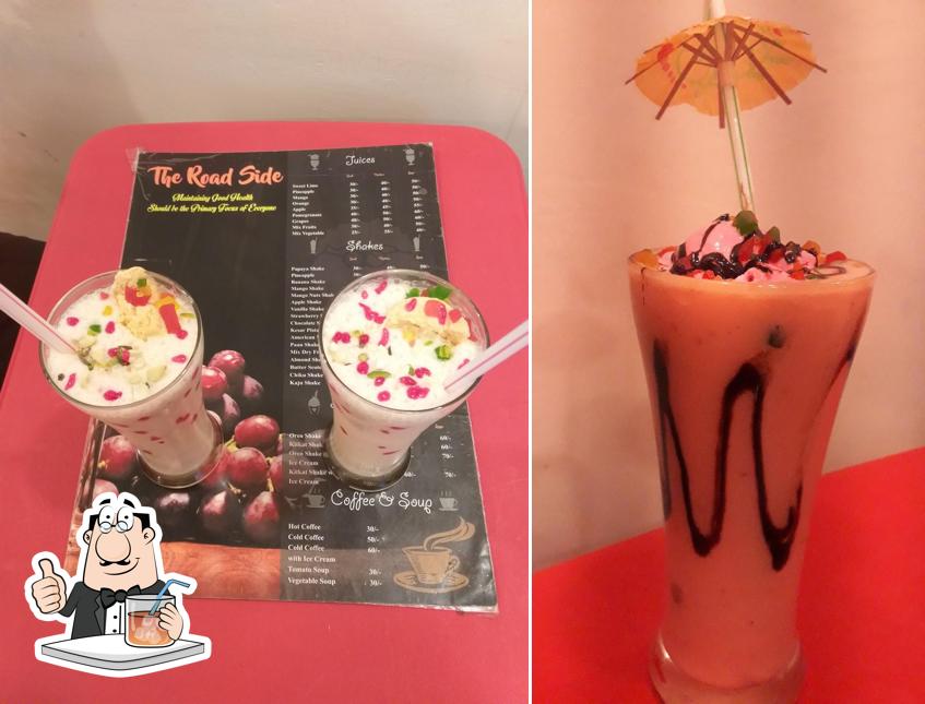 Order a drink from the menu